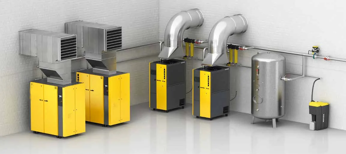 Air compressor workflow