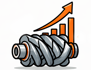 Advantages for Extrusion Rotary Screw Air Compressor