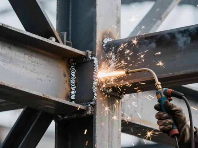 Compressed Air Applications in Steel Structure