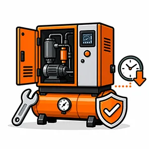 Key Advantages for Metal Finishing Air Compressor