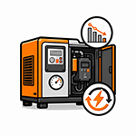 Key Advantages for Screw Air Compressor