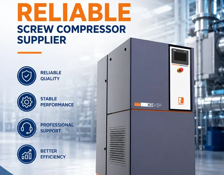 How to Choose a Reliable Screw Compressor Supplier for Industrial Use