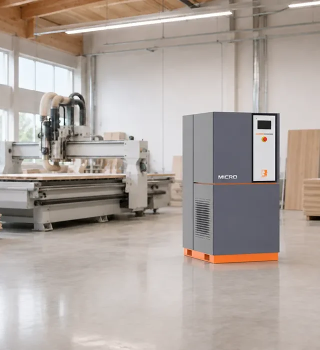 Application of Screw Compressors in Precision Woodworking