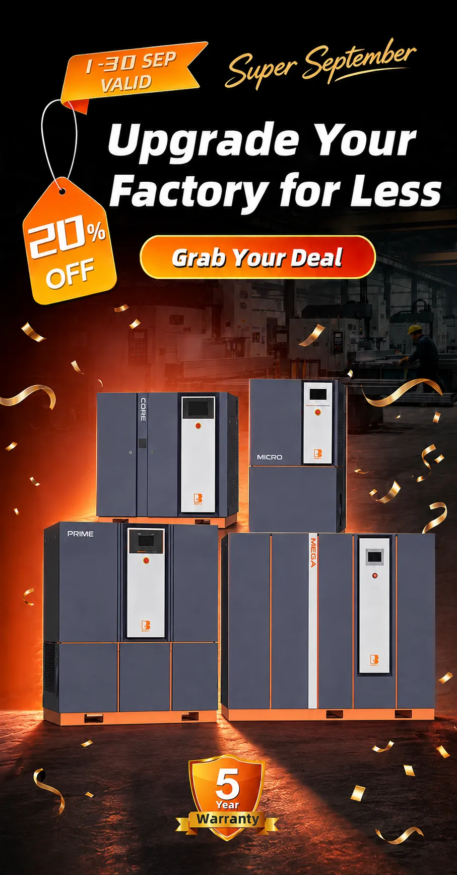 UMW Air Compressor September Promotion