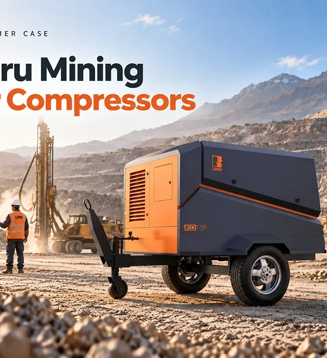 Air Compressor for Mining in Peru