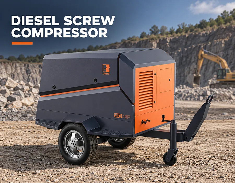 What Is a Diesel Screw Compressor